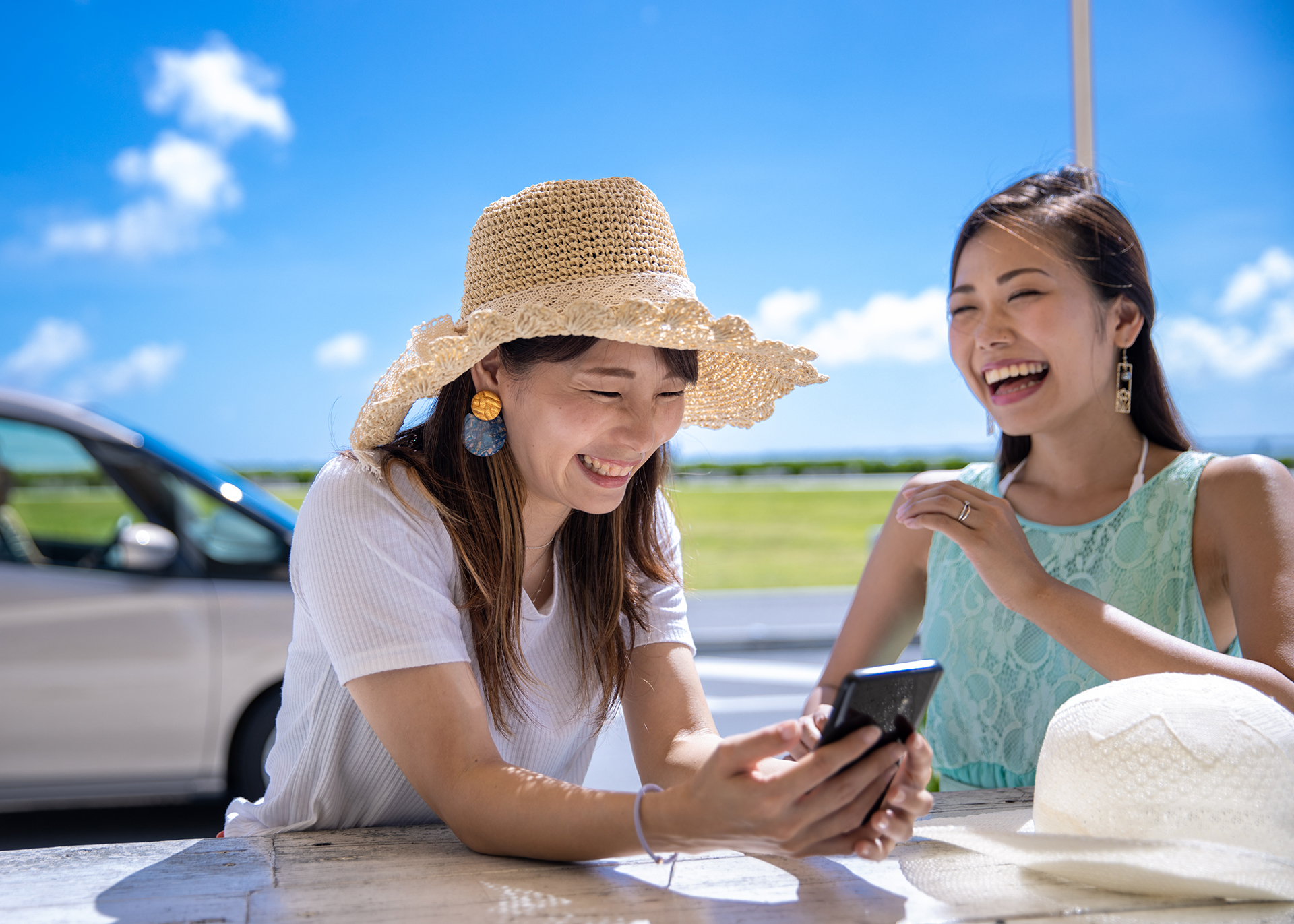 レンタカーで楽しむ